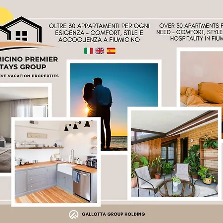 Daire Attico Intimo Ed Accogliente - Airport Fiumicino